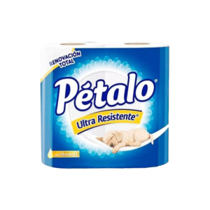 Papel Higiénico Pétalo Ultra 300 Hojas / 4 Rollos