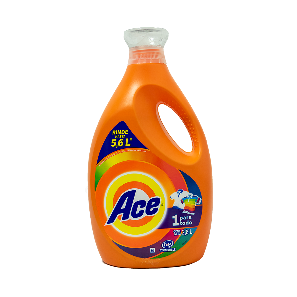 Detergente Líquido Ace 2.8 Lt