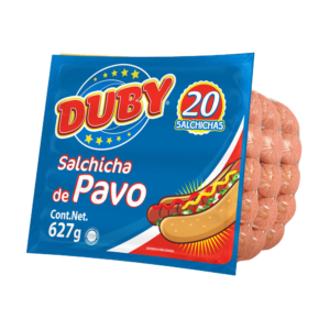 Salchicha de Pavo Duby 627 gr