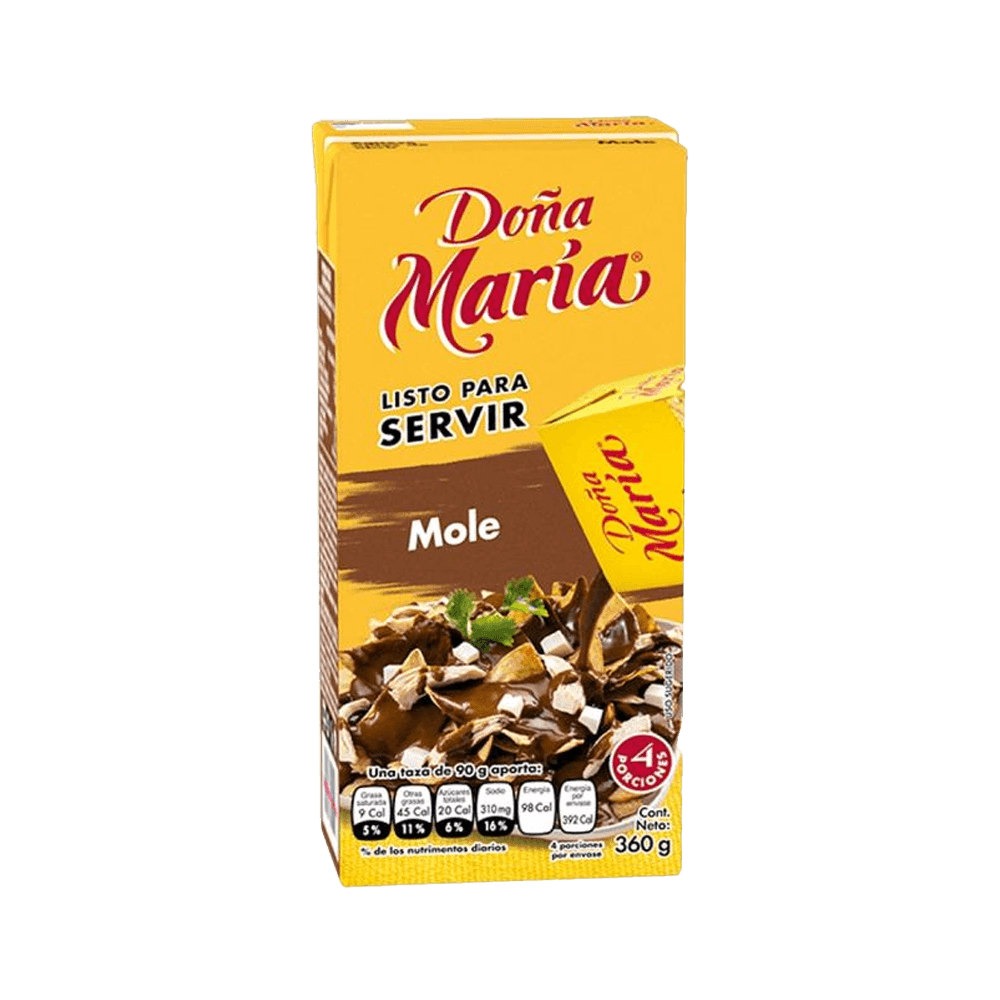 Mole Líquido Tetrapack Doña María 360 gr