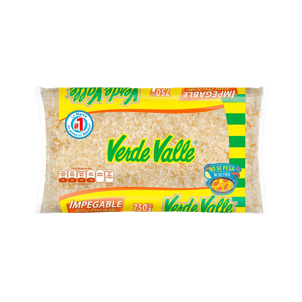 Arroz Impegable Verde Valle 750 gr